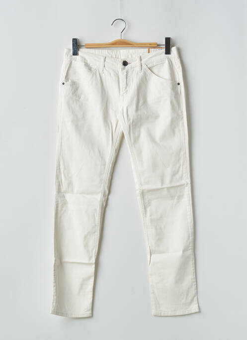 Jeans coupe slim stretch taille normale blanc REPLAY femme