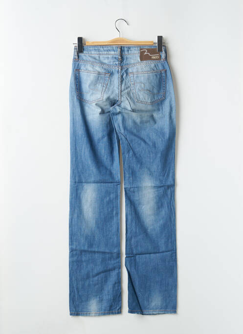 Jeans coupe droite bleu RWD pour femme