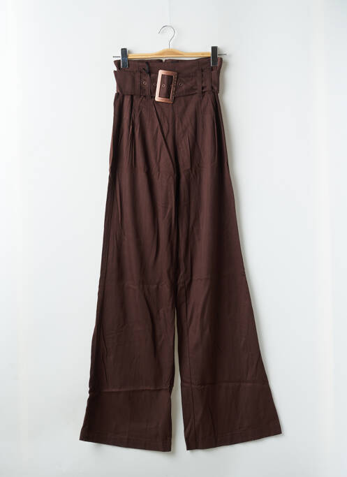 Pantalon droit marron MISS SIXTY pour femme