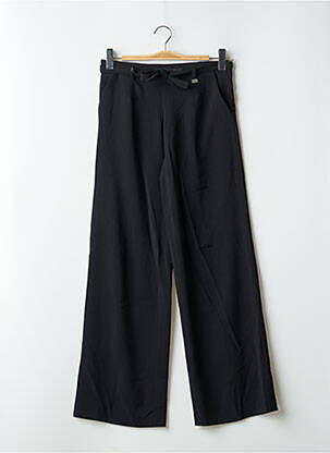Pantalon large fermeture zip latéral taille normale noir MISS SIXTY femme