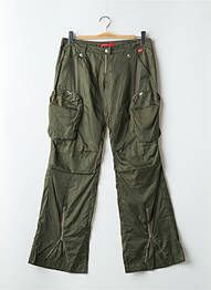 Pantalon cargo coupe droite taille basse vert MISS SIXTY femme