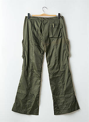 Pantalon cargo coupe droite taille basse vert MISS SIXTY femme
