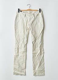 Pantalon slim taille basse taille basse beige FREEMAN T.PORTER femme