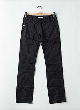 Pantalon slim taille basse taille basse noir SESSUN femme