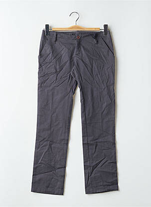 Pantalon chino taille basse taille basse gris SPIRIT OF GANG femme