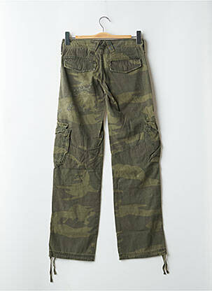 Pantalon cargo coupe droite taille normale vert TEDDY SMITH homme