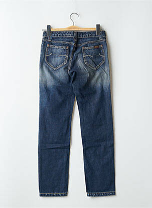Jeans coupe slim taille basse taille basse bleu TEDDY SMITH femme