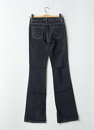 Jeans bootcut stretch taille basse noir TEDDY SMITH femme