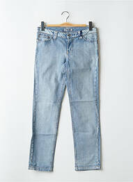 Jeans coupe slim taille basse taille basse bleu TEDDY SMITH femme