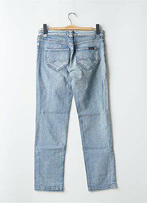 Jeans coupe slim taille basse taille basse bleu TEDDY SMITH femme