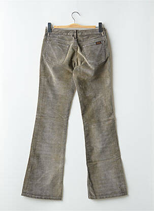 Pantalon flare stretch taille basse gris TEDDY SMITH femme