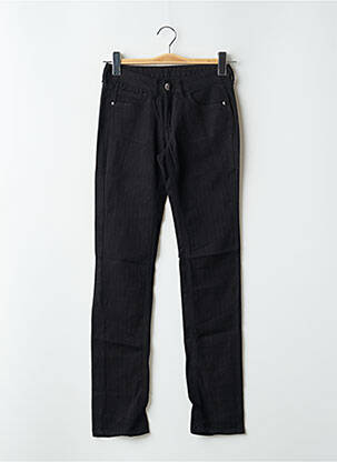 Jeans coupe slim taille normale taille normale noir LORD RICHARDS femme