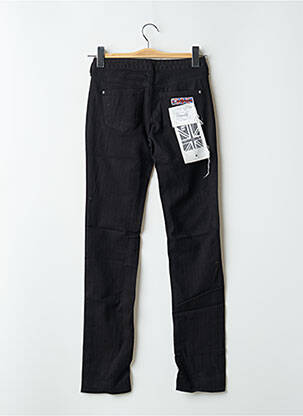 Jeans coupe slim taille normale taille normale noir LORD RICHARDS femme