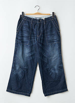 Jeans coupe droite stretch taille normale bleu TEDDY SMITH homme
