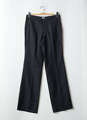 Pantalon flare taille à pinces noir TIM BARGEOT femme