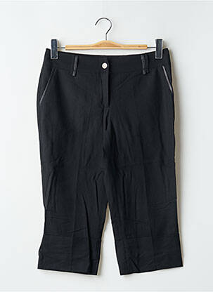 Pantacourt fermeture zippée sous rabat boutonné noir 2 TWO femme