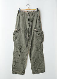 Pantalon cargo coupe droite taille normale vert WEAR FIRS homme