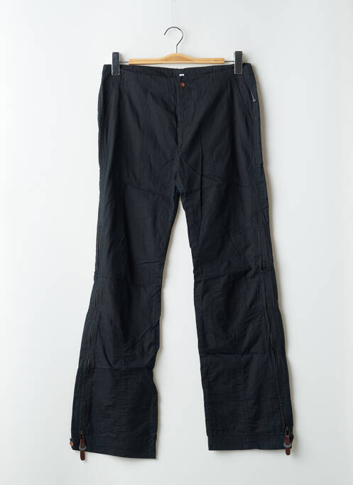 Pantalon droit tissage popeline taille basse noir TEDDY SMITH homme