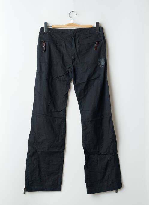 Pantalon droit tissage popeline taille basse noir TEDDY SMITH homme