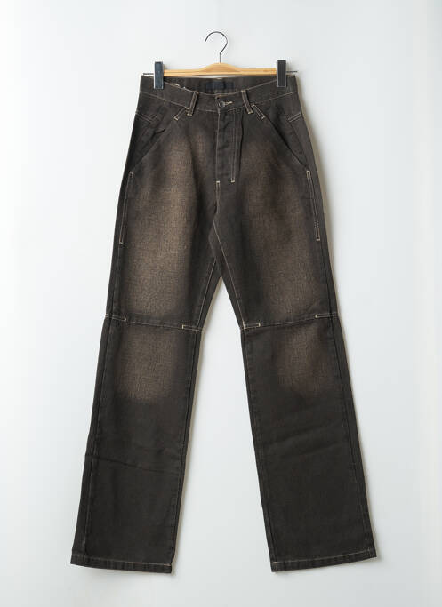 Jeans coupe droite marron TEDDY SMITH pour homme