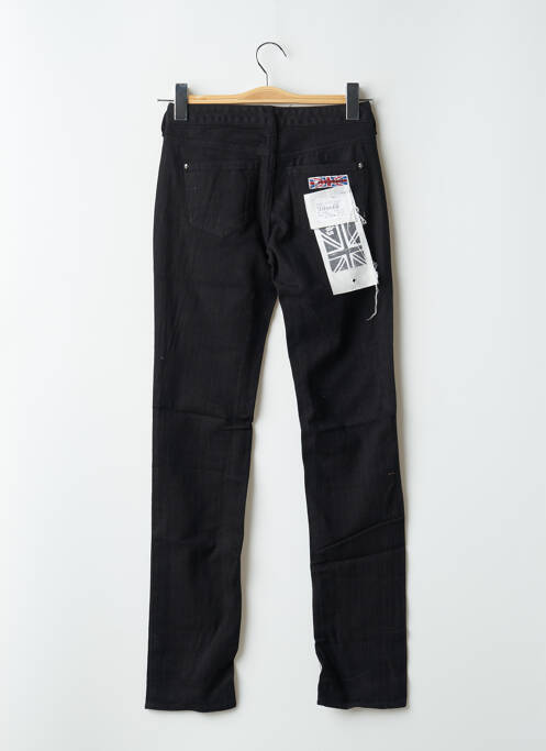 Jeans coupe slim noir LORD RICHARDS femme