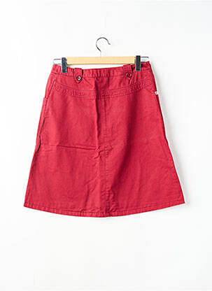 Jupe mi-longue taille normale rouge SESSUN femme