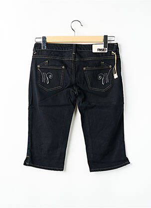 Corsaire tissage denim taille basse noir RWD femme