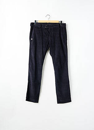 Pantalon chino fermeture zippée sous rabat avec crochet taille basse bleu DIESEL homme