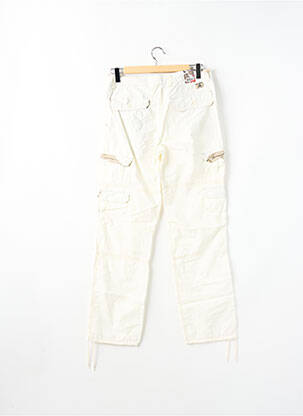 Pantalon cargo tissage popeline taille normale beige WEARFIRST homme
