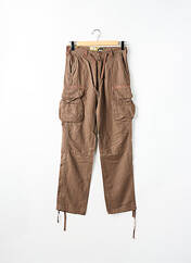 Pantalon cargo marron SOUL EDGE pour homme seconde vue