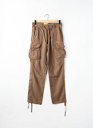 Pantalon cargo marron SOUL EDGE pour homme