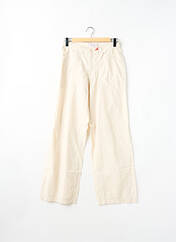 Pantalon droit beige TEDDY SMITH pour homme seconde vue