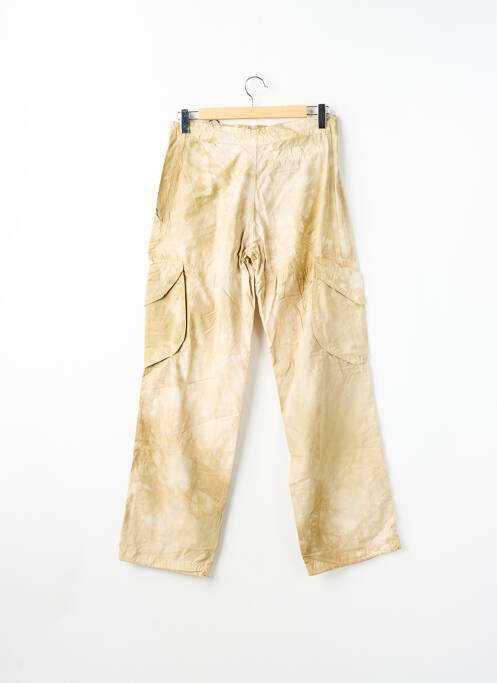 Pantalon cargo taille élastique taille haute beige TEDDY SMITH homme