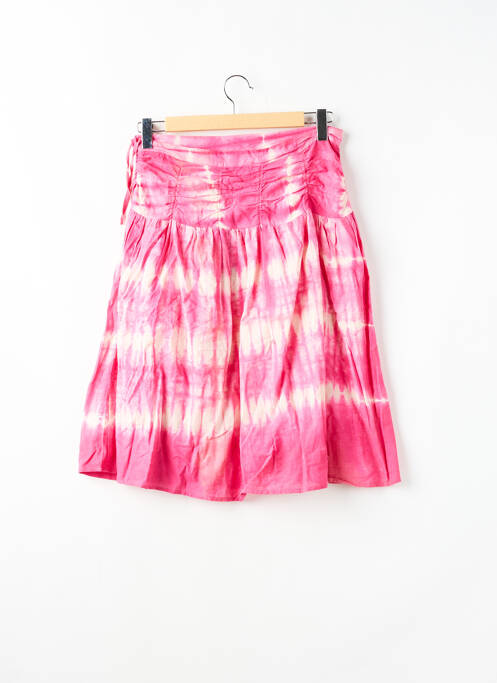 Jupe mi-longue rose UTTAM LONDON pour femme