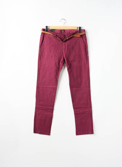 Pantalon chino rouge SCOTCH & SODA pour homme