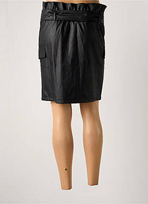 Jupe mi-longue taille normale noir LOLA ESPELETA femme
