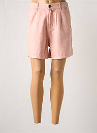 Short fermeture zippée sous rabat boutonné taille normale rose GARCIA femme