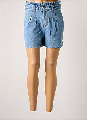 Short tissage denim taille normale bleu GARCIA femme