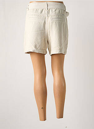 Short fermeture zippée sous rabat boutonné taille normale beige GARCIA femme