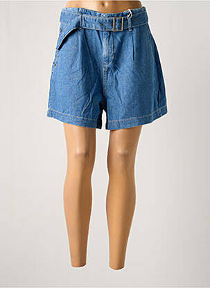 Short tissage denim taille normale bleu GARCIA femme
