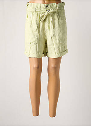 Short taille normale taille normale vert GARCIA femme