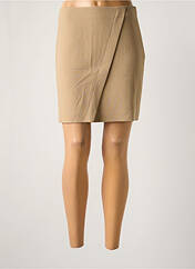 Jupe courte beige YAYA pour femme seconde vue