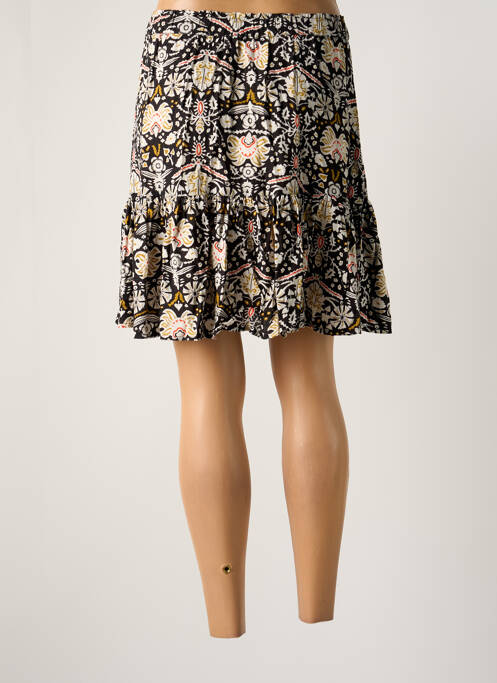 Jupe mi-longue noir GARCIA femme