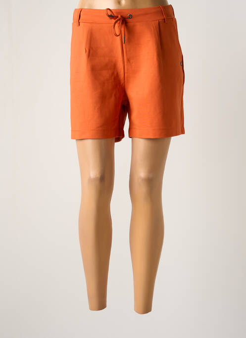 Short orange GARCIA pour femme