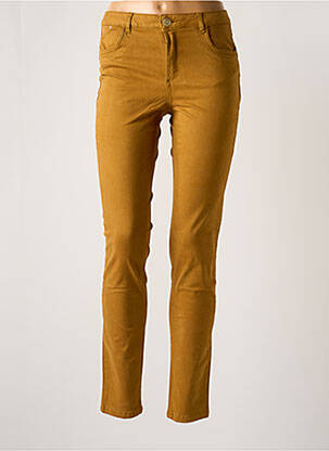 Jeans skinny taille normale taille normale marron LOLA ESPELETA femme