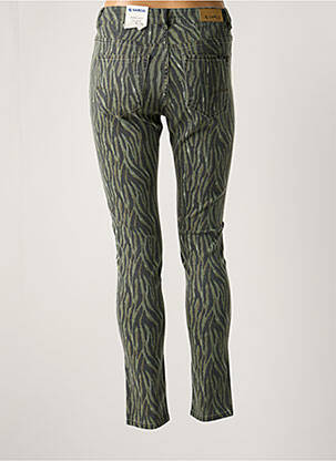 Jeans skinny taille normale taille normale vert GARCIA femme
