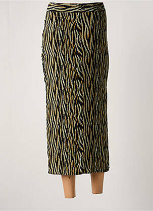 Jupe longue fermeture zippée au dos noir GARCIA femme