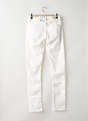 Jeans coupe slim stretch taille normale beige GARCIA femme