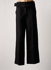 Pantalon large noir CALIE pour femme seconde vue