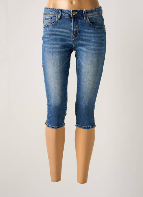 Corsaire skinny taille normale bleu GARCIA femme